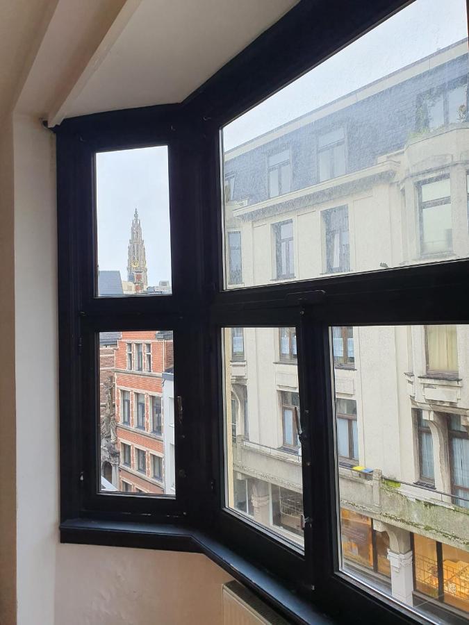 Den Gulden Hoorn Apartment Antwerpen Bagian luar foto